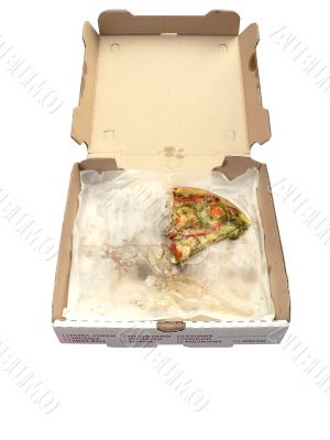 pizza box open