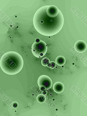 Green bubbles