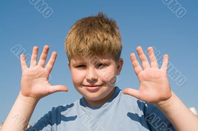 Portrait of a boy