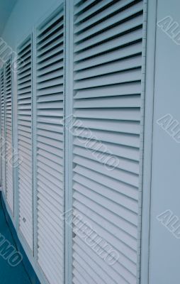 Blue Louveres