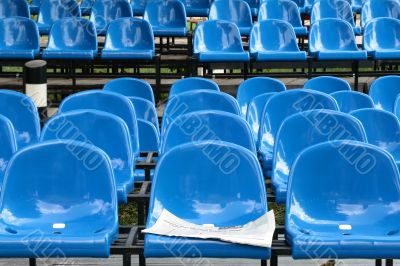 Blue chairs