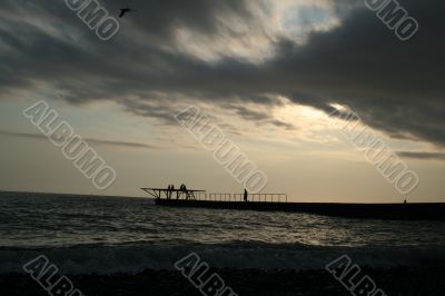 Sunset on the Black Sea