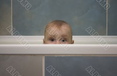 Child in bath