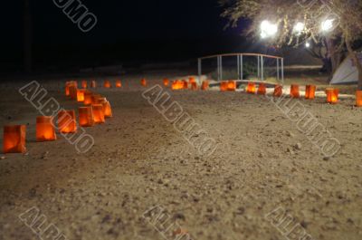 Candles road