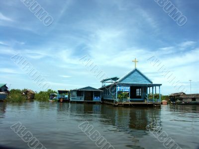 Cambodia lake