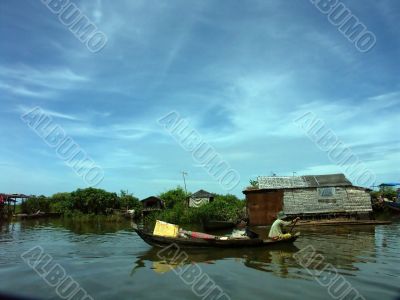 Cambodia lake