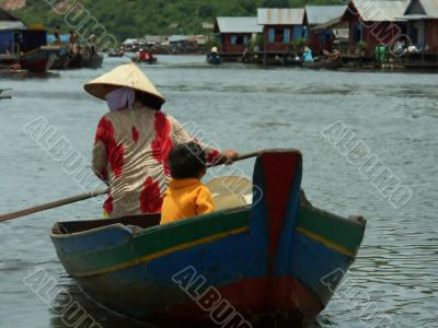 Cambodia lake