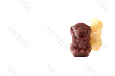 Chocolate monkeys