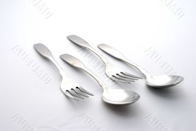 Forks and spoon