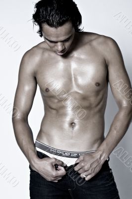 Looking to my torso