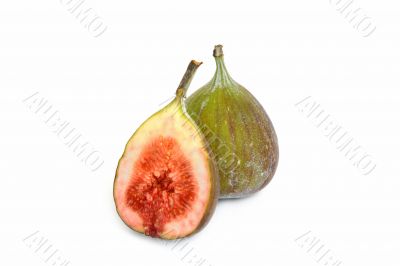 sliced fig
