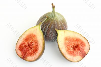 sweet figs isolated