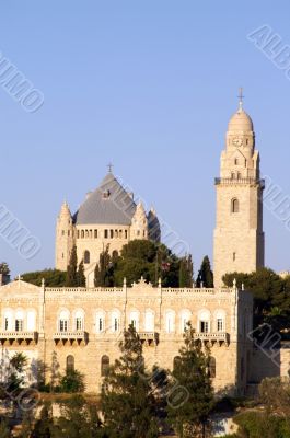 Holy church in Jerusalem