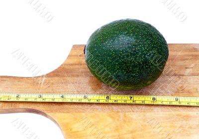 Measure an avocado