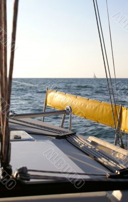 Travel on a yacht