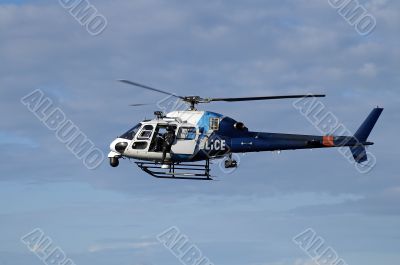 police helicopter
