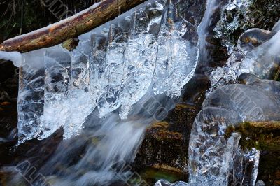 FROZEN WATERFALL