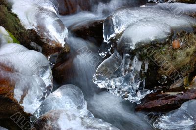 FROZEN WATERFALL