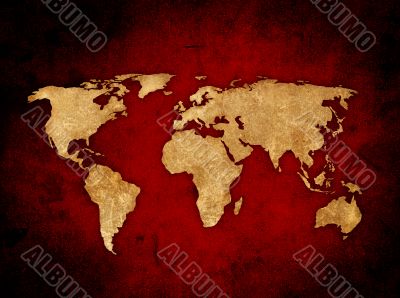 world map