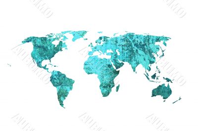 world map