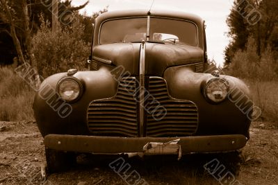 Rusty Old Car