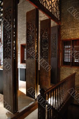 Doorway of Chinese house