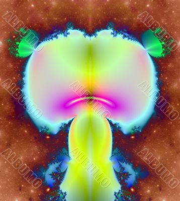 Abstract Mushroom Design