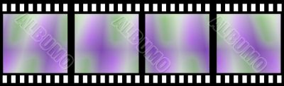 Colored Film Strip