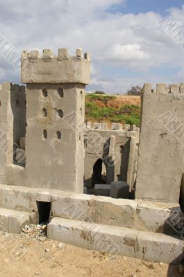 Old castle miniature