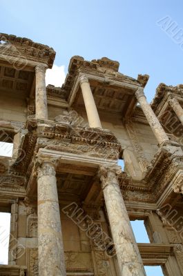 ancient ruins in Ephesus