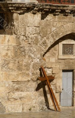A cross in Jerusalem