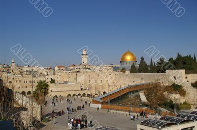 jerusalem old city - dome of the rock