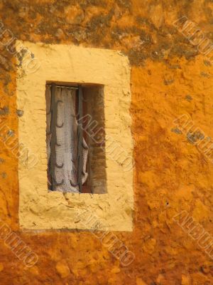 Old rustic window