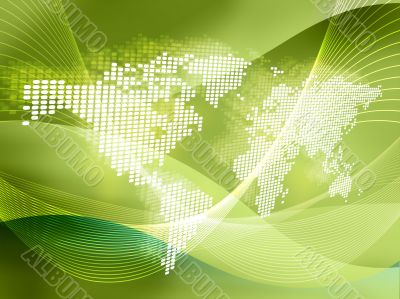 world map