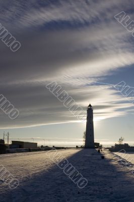 Lighthouse in Kronstadt