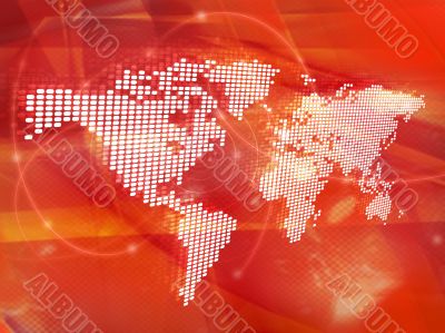 world map