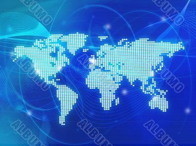 world map