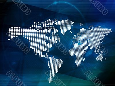 world map