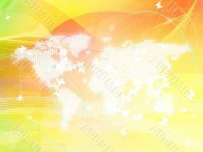 world map