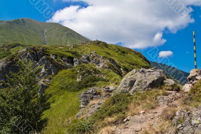 Path in Bulgarian Mountains