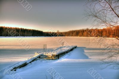 Winter lake 2