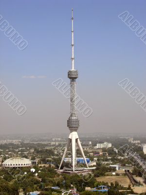 Uzbekistan, Tashkent.  A television tower