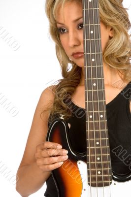 Female with Bass