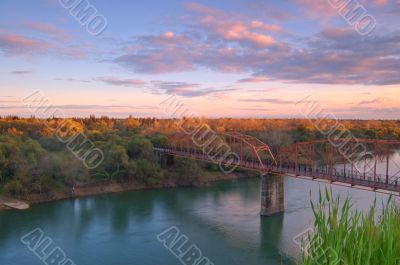 scenic river landscape