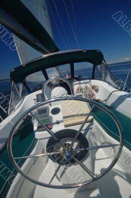 sailing away