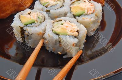 Sushi for dinner