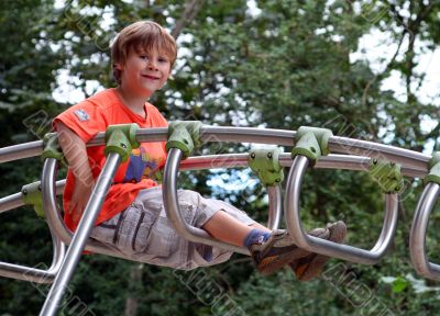 on the playground