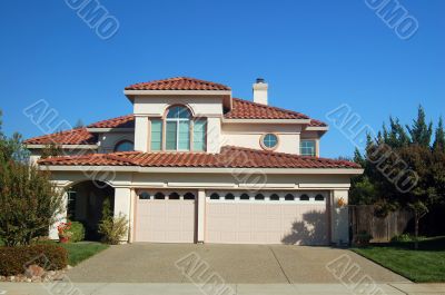 suburban house
