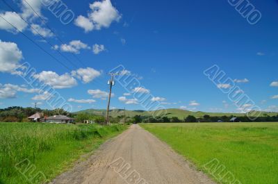rural spring countryside