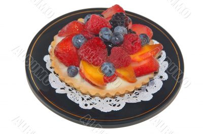 fruit tart for dessert